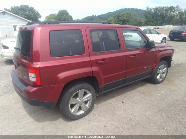 2012 JEEP PATRIOT LATITUDE VIN: 1C4NJRFB3CD630799