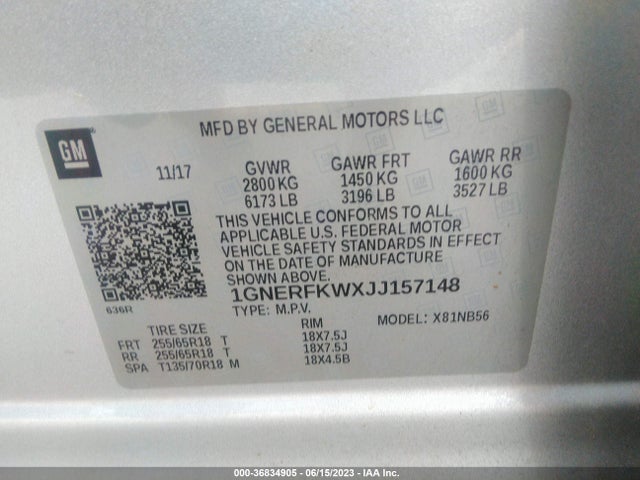 Chevrolet Traverse Ls 2018 1GNERFKWXJJ157148 Image 9