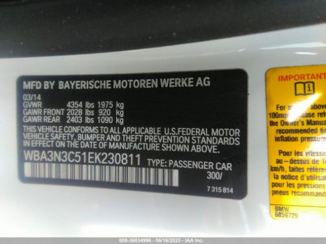 WBA3N3C51EK230811 BMW 4 Series 428i