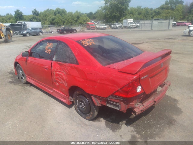 2004 HONDA CIVIC EX VIN: 1HGEM22904L054793