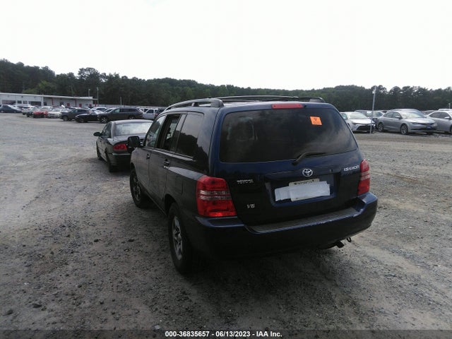 2003 TOYOTA HIGHLANDER VIN: JTEGF21A930112795