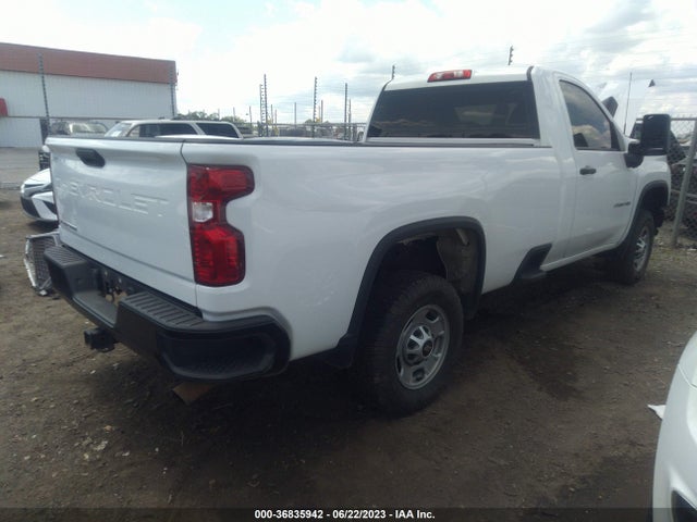 2021 CHEVROLET SILVERADO 2500HD WORK TRUCK VIN: 1GC0WLE74MF237843