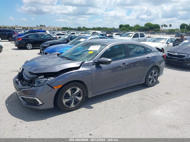 Honda Civic Sedan Lx 2020 2HGFC2F64LH594053 Image 2