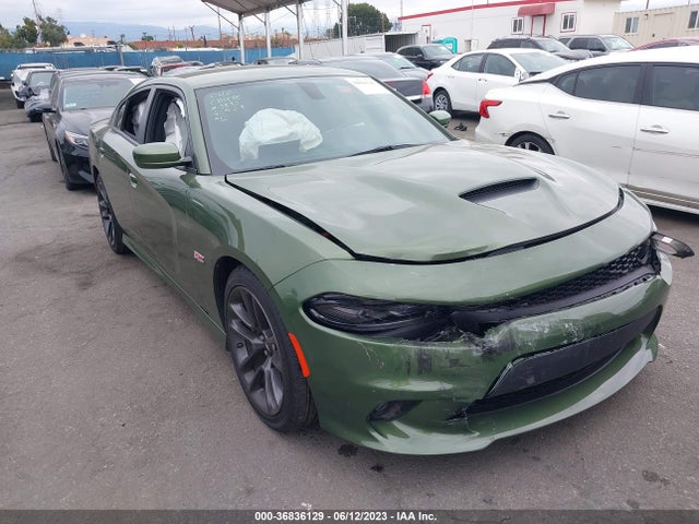 2021 DODGE CHARGER SCAT PACK VIN: 2C3CDXGJ4MH553832