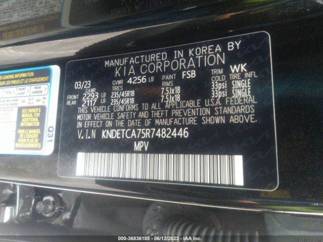 KNDETCA75R7482446 KIA Seltos Sx