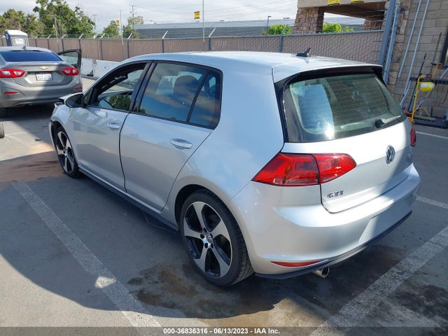 3VW4T7AU6FM007489 Volkswagen Golf Gti Se