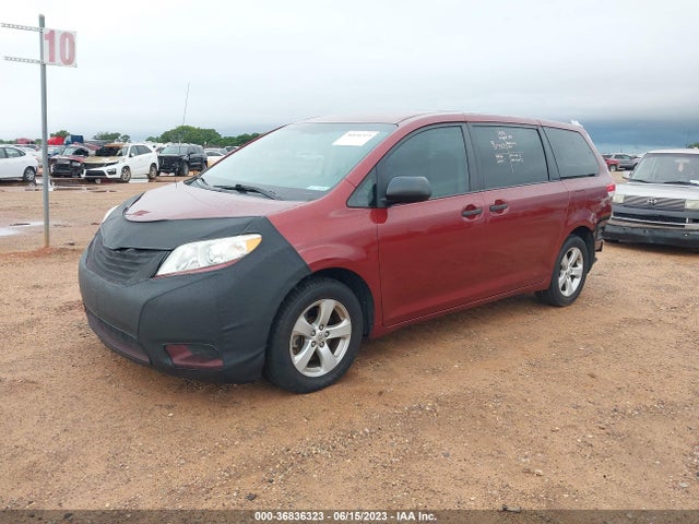 2012 TOYOTA SIENNA VIN: 5TDKA3DC1CS011618