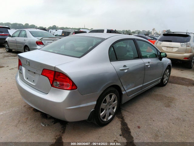 2007 HONDA CIVIC SDN LX VIN: 1HGFA16537L106937