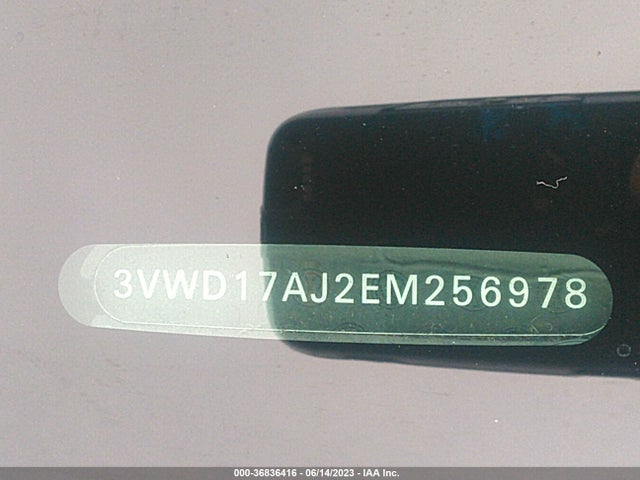 3VWD17AJ2EM256978 Volkswagen Jetta Sedan Se
