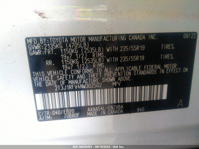 Toyota Rav4 Adventure 2022 2T3J1RFV4NW302502 Image 16
