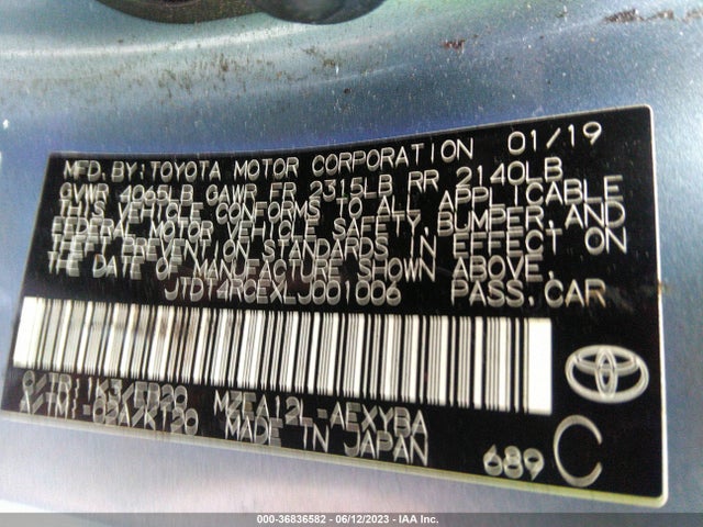 Toyota Corolla Xse 2020 JTDT4RCEXLJ001006 Image 9