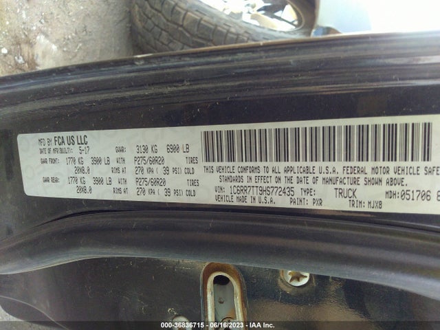 1C6RR7TT9HS772435 RAM 1500 Big Horn