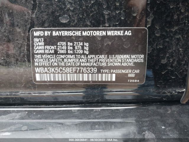 WBA3K5C58EF776339 BMW 3 Series 328d Xdrive