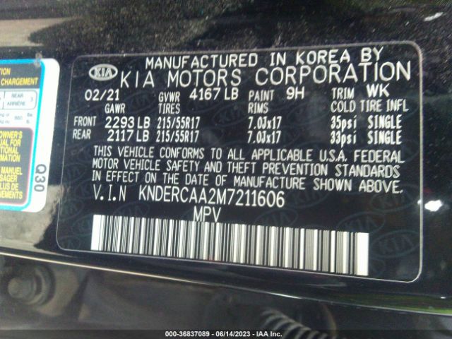 KNDERCAA2M7211606 KIA SELTOS EX