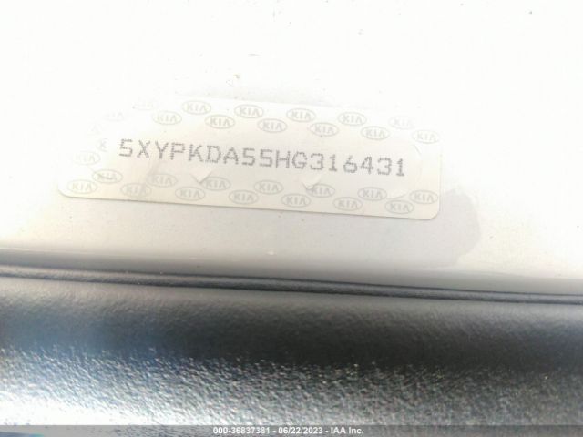 5XYPKDA55HG316431 KIA Sorento Sx V6