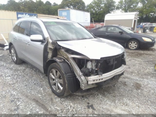 5FRYD3H88EB017803 Acura Mdx Advance/entertainment Pkg