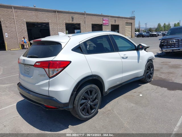 36837717 :رقم المزاد ، 3CZRU6H19NM710699 vin ، 2022 Honda Hr-v Sport مزاد بيع