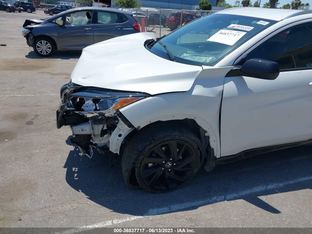 36837717 :رقم المزاد ، 3CZRU6H19NM710699 vin ، 2022 Honda Hr-v Sport مزاد بيع