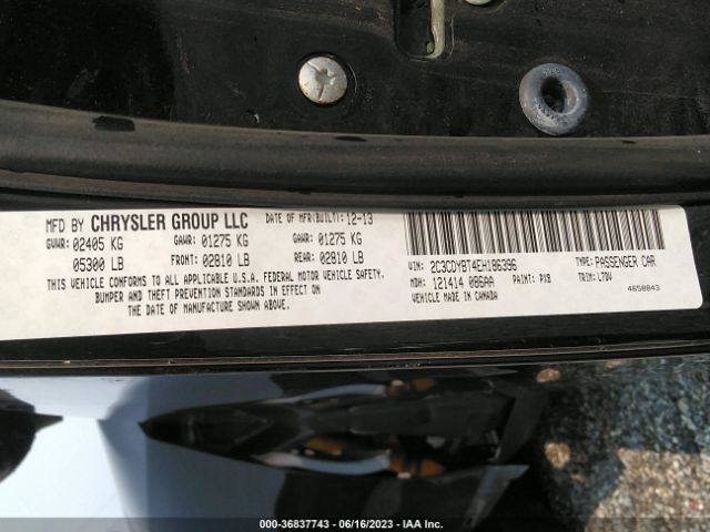 2C3CDYBT4EH186396 Dodge Challenger R/t