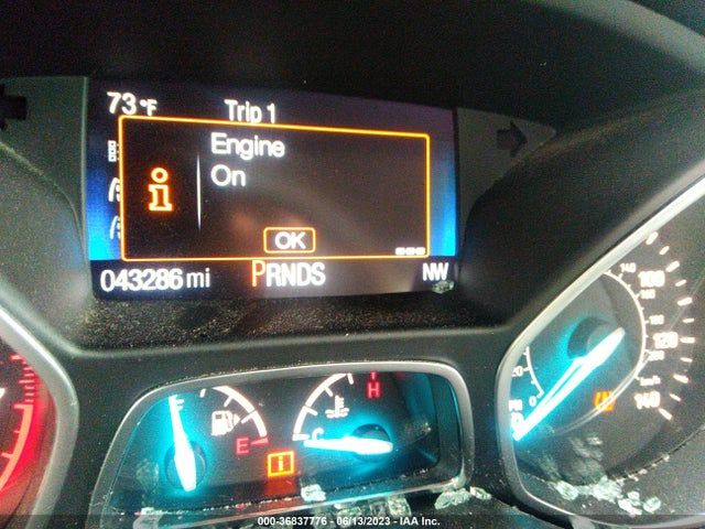 2017 FORD ESCAPE S VIN: 1FMCU0F76HUE15488