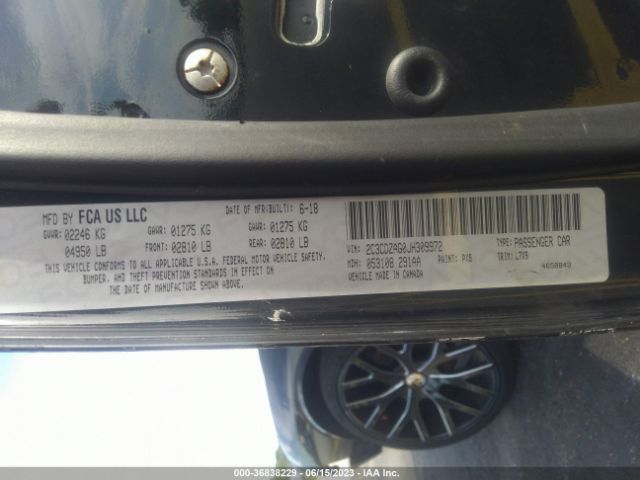 2C3CDZAG0JH309972 Dodge Challenger Sxt