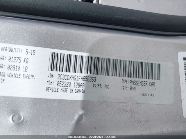2C3CDXHG1FH856363 Dodge Charger Sxt