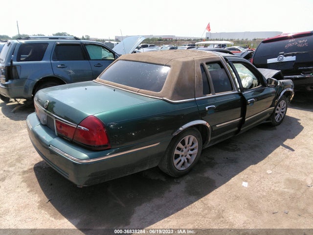 2000 MERCURY GRAND MARQUIS GS VIN: 2MEFM74W1YX674692