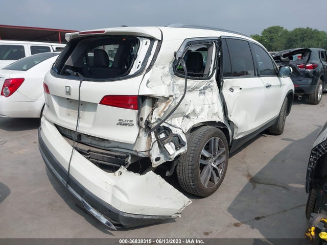 Honda Pilot Elite 2018 5FNYF6H05JB049514 Image 4