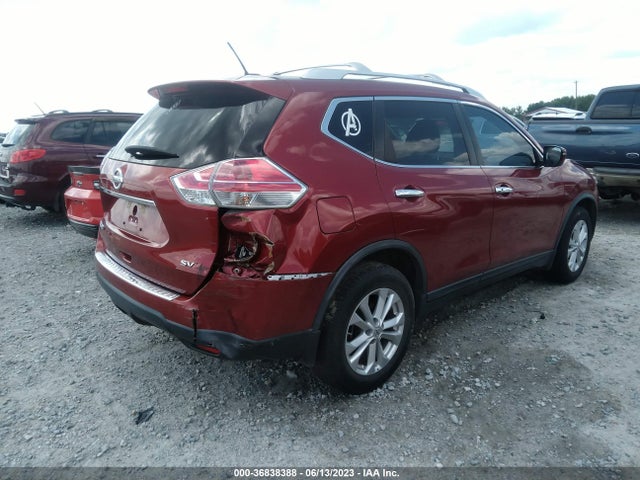 2016 NISSAN ROGUE SV VIN: KNMAT2MT9GP660017