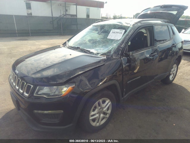 2018 JEEP COMPASS SPORT VIN: 3C4NJCAB4JT123194