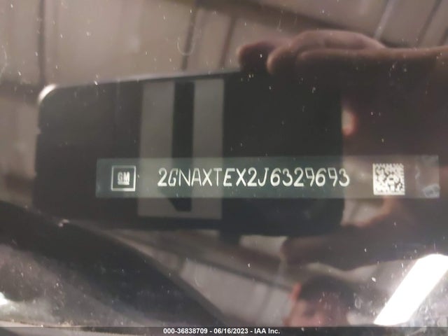 Chevrolet EQUINOX LT 2018 2GNAXTEX2J6329693 Image 9