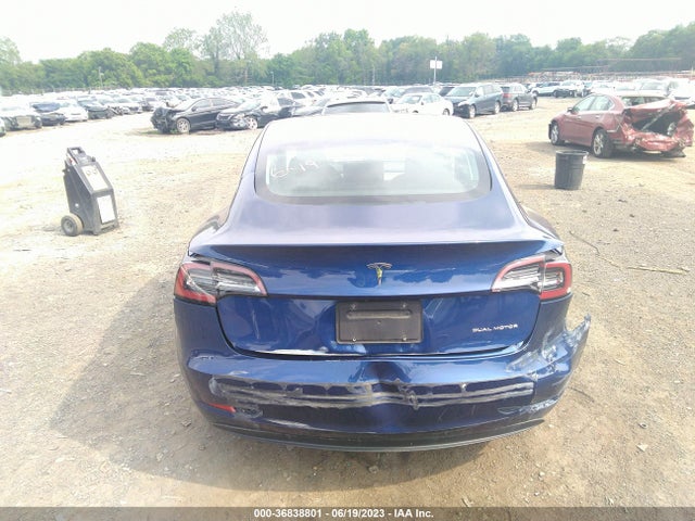 2020 TESLA MODEL 3 LONG RANGE VIN: 5YJ3E1EBXLF620570