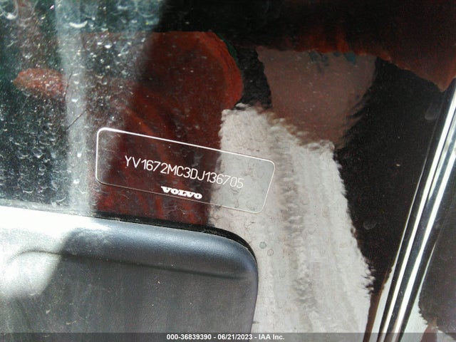 2013 VOLVO C70 T5 VIN: YV1672MC3DJ136705