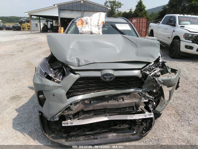 2021 TOYOTA RAV4 HYBRID VIN: 4T3B6RFV8MU055750
