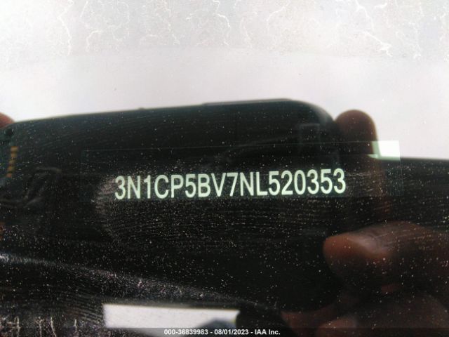 3N1CP5BV7NL520353 Nissan KICKS S