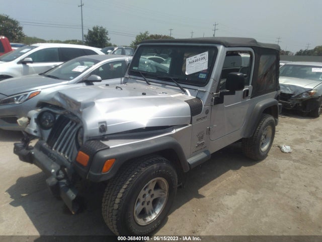 2004 JEEP WRANGLER SPORT VIN: 1J4FA49S54P770933