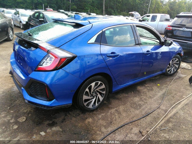 Honda Civic Hatchback Lx 2017 SHHFK7H29HU228898 Image 4
