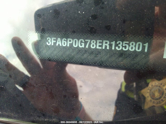 3FA6P0G78ER135801 Ford FUSION S
