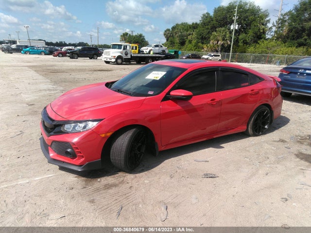 Honda CIVIC SI SEDAN 2019 2HGFC1E54KH701300 Image 2