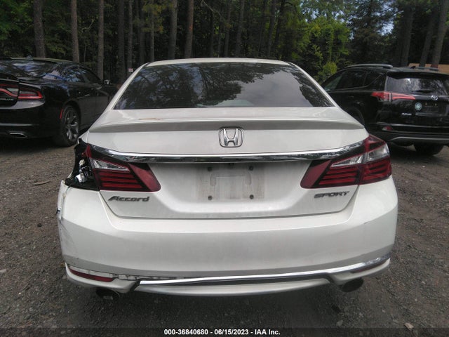 2016 HONDA ACCORD SEDAN SPORT VIN: 1HGCR2F5XGA239756