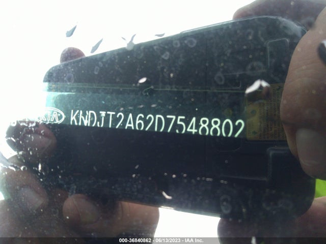 2013 KIA SOUL VIN: KNDJT2A62D7548802