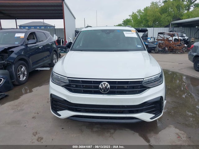 2022 VOLKSWAGEN TIGUAN SE R-LINE BLACK VIN: 3VVCB7AX5NM077870