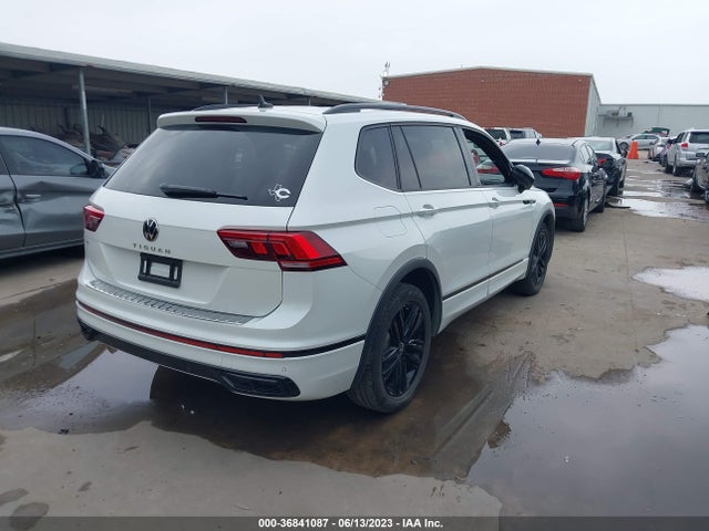 2022 VOLKSWAGEN TIGUAN SE R-LINE BLACK VIN: 3VVCB7AX5NM077870