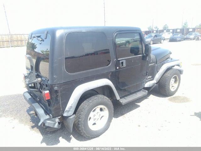 2003 JEEP WRANGLER SPORT VIN: 1J4FA49S33P351977