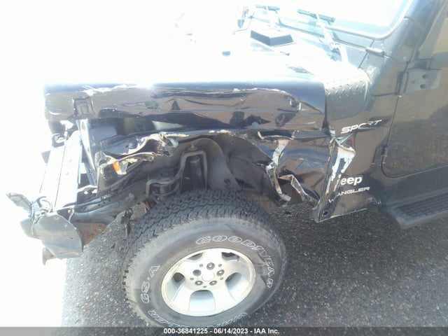 2003 JEEP WRANGLER SPORT VIN: 1J4FA49S33P351977