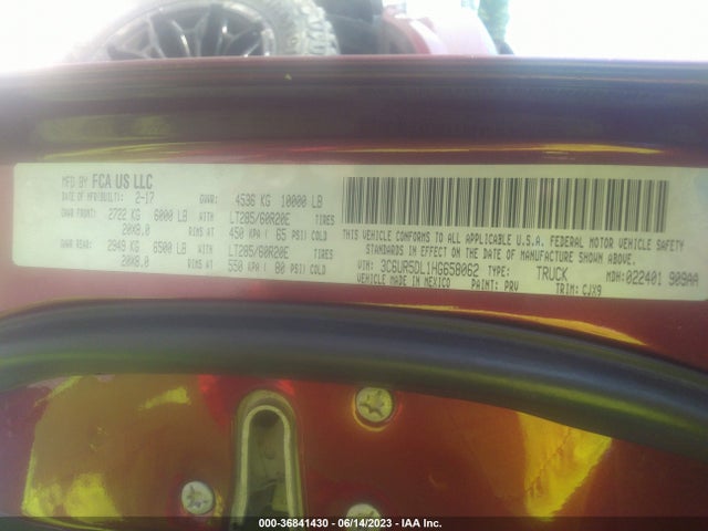 3C6UR5DL1HG658062 RAM 2500 Big Horn
