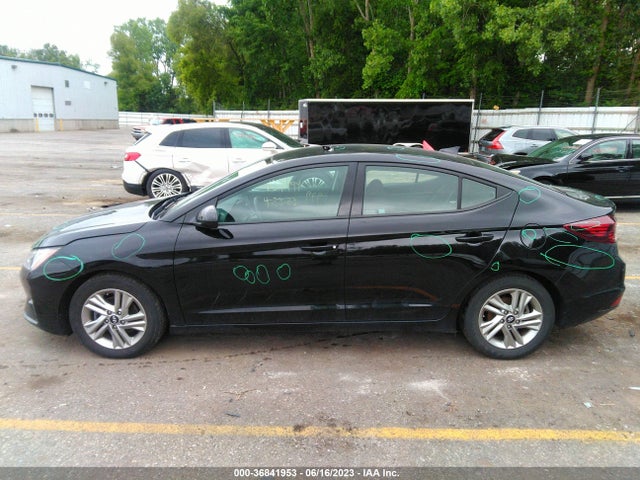 2020 HYUNDAI ELANTRA SEL VIN: KMHD84LF0LU958422