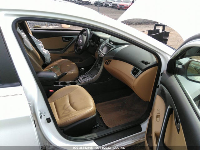 2013 HYUNDAI ELANTRA LIMITED PZEV VIN: 5NPDH4AE6DH406949