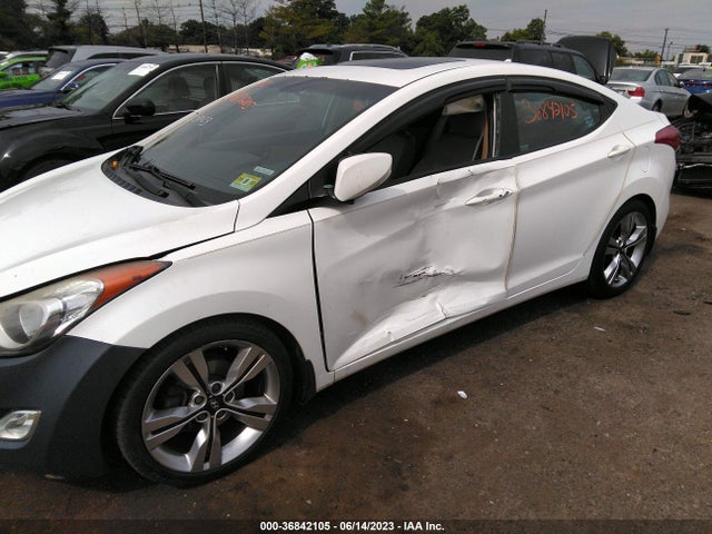 2013 HYUNDAI ELANTRA LIMITED PZEV VIN: 5NPDH4AE6DH406949