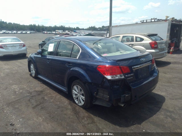 2011 SUBARU LEGACY 2.5I PREM AWP/PWR MOON VIN: 4S3BMBG66B3243221
